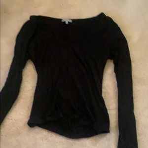 Black long sleeve shirt